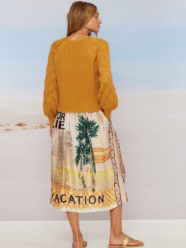 MIDI SKIRT ME369 - 60300 VACATION 902 SS23